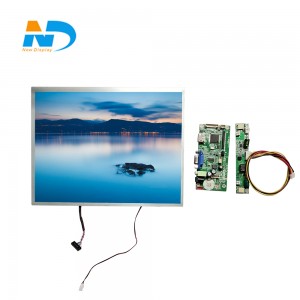 12.1inch 1024*768 display panel 500nits 20pin IPS LVDS LCD for Air ventilator Picture Show