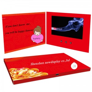 10.1 inch 1024*600 ips lcd video brochure touch screen