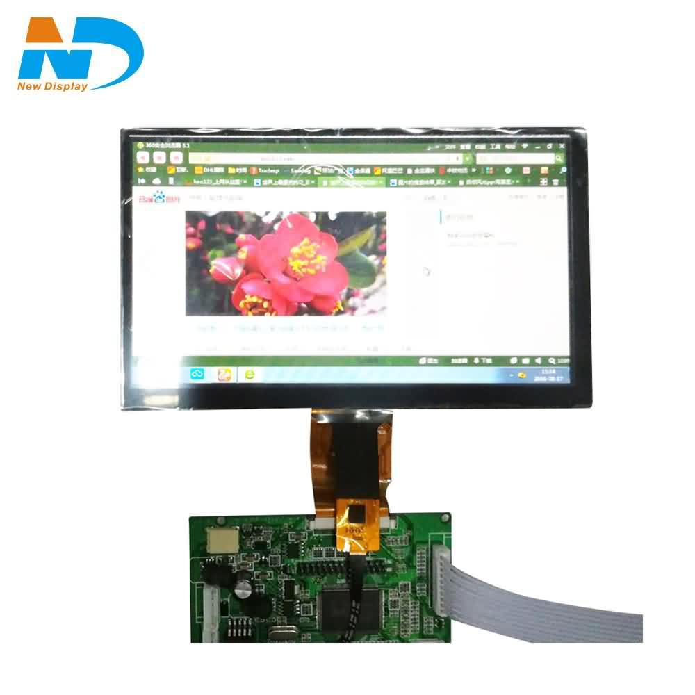 7" 1024*600 ips lcd panel with capacitive touch screen