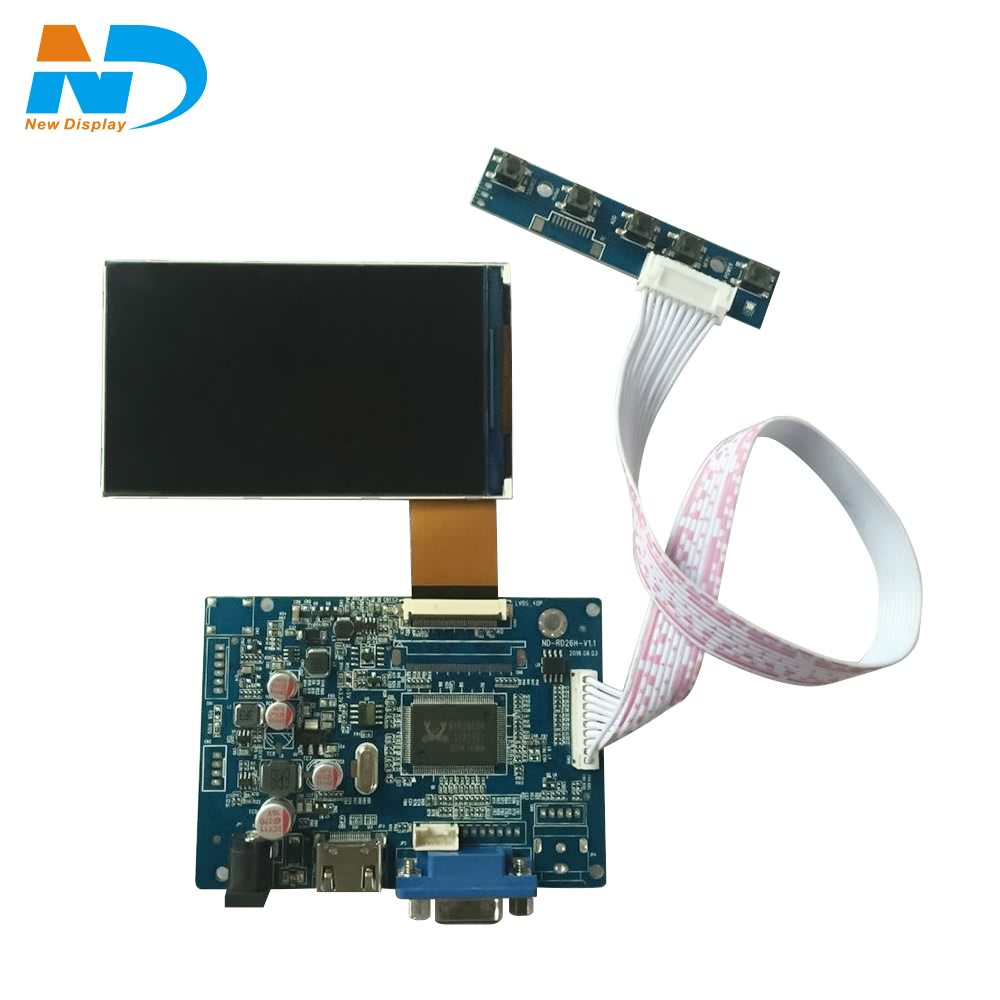 4." 480*800 ips lcd display  with hdmi controller board