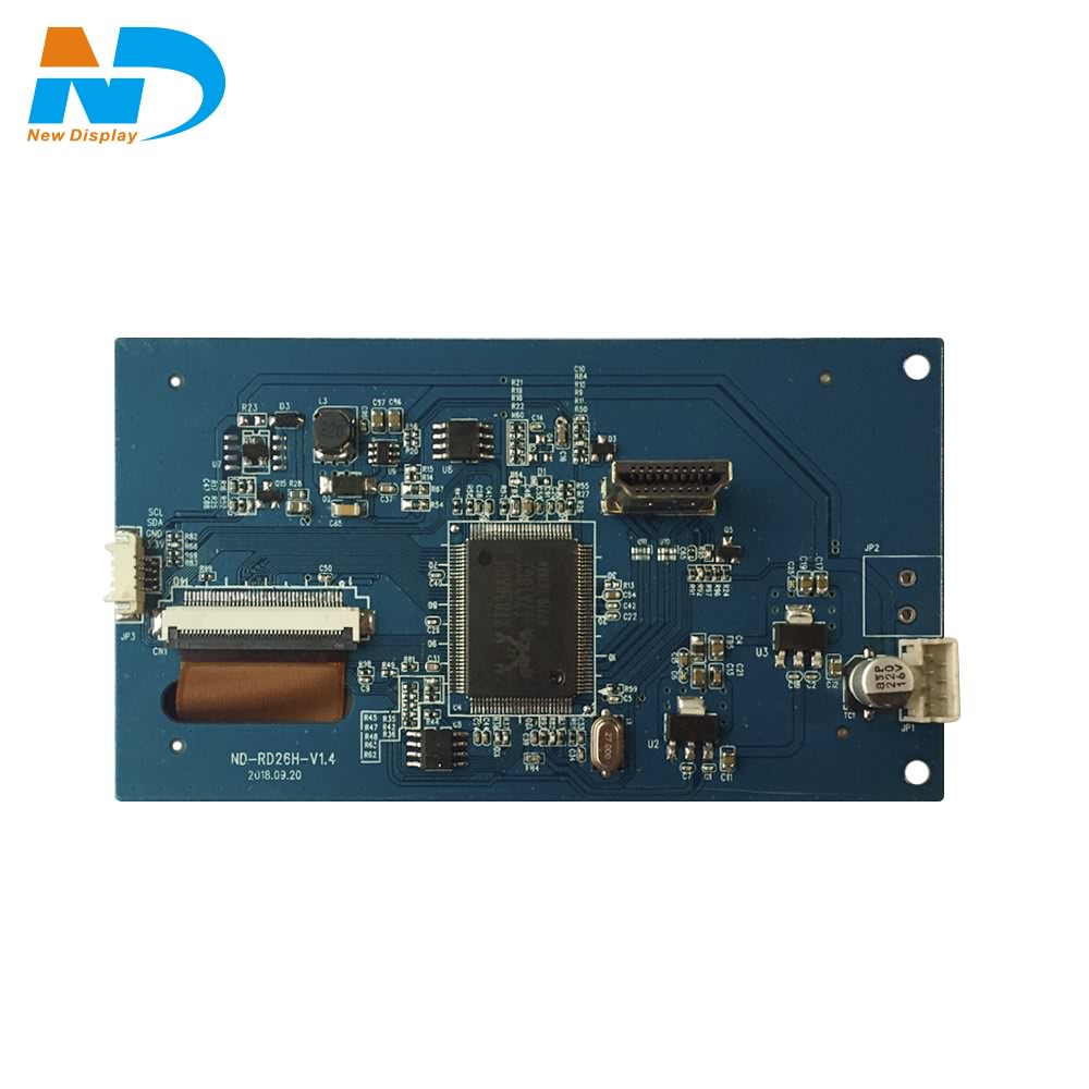 4 inch  480*800 ips  RGB  lcd panel assemble  with custom pcb board in the backside