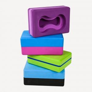 Yoga Block – Supportive Latex-Free EVA Foam Soft Non-Slip Surface for Yoga, Pilates, Meditation
