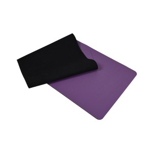 Tapis de yoga d'unité centrale en caoutchouc naturel écologique, tapis de remise en forme d'exercice d'impression de qualité supérieure pour tous les types de yoga
