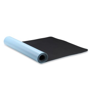 Tappetino yoga ecologico in gomma naturale PU, tappetino fitness per esercizi con stampa premium per tutti i tipi di yoga