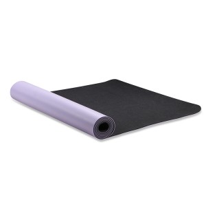 Eco Friendly Natural Rubber PU Yoga Mat, Premium Print Exercise Fitness Mat for All Types of Yoga