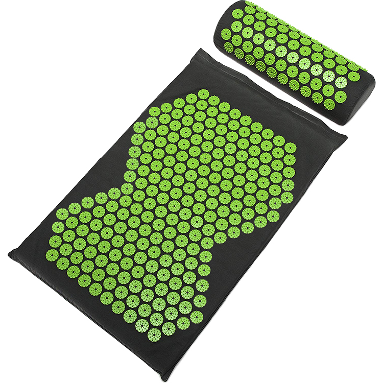 Chinese wholesale Neck Acupressure -
 Eco-friendly and Durable Acupressure Mat and Pillow Set Product for Massage  – NEH