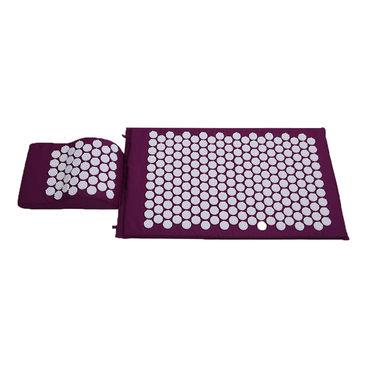 Top Quality Yoga Spike Acupressure Mat -
 Flower of life spike high quality acupressure massage shakti mat best back pain relief acupressure mat and pillow set – NEH