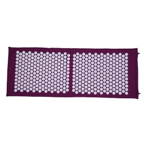 Folding Back/Neck Pain Relief Yoga Acupressure Massage Mat with Round Spikes