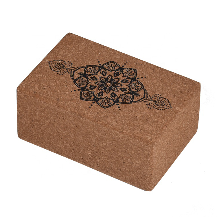 Reasonable price for Yoga Mat Bags India -
 Manufacturers custom logo printed yoga blocks eco friendly natural cork yoga block – NEH