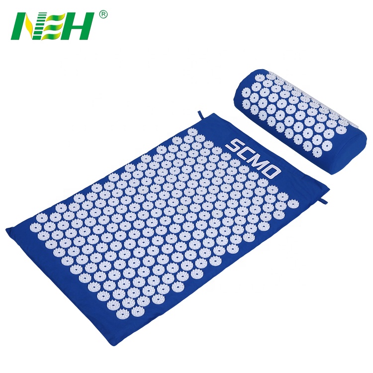 Regular acupuncture mat and pillow set natural cotton white spike standard acupuncture set Featured Image