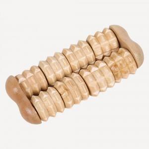 8-wheel wooden massager, massage roller, easy to carry, home office massager