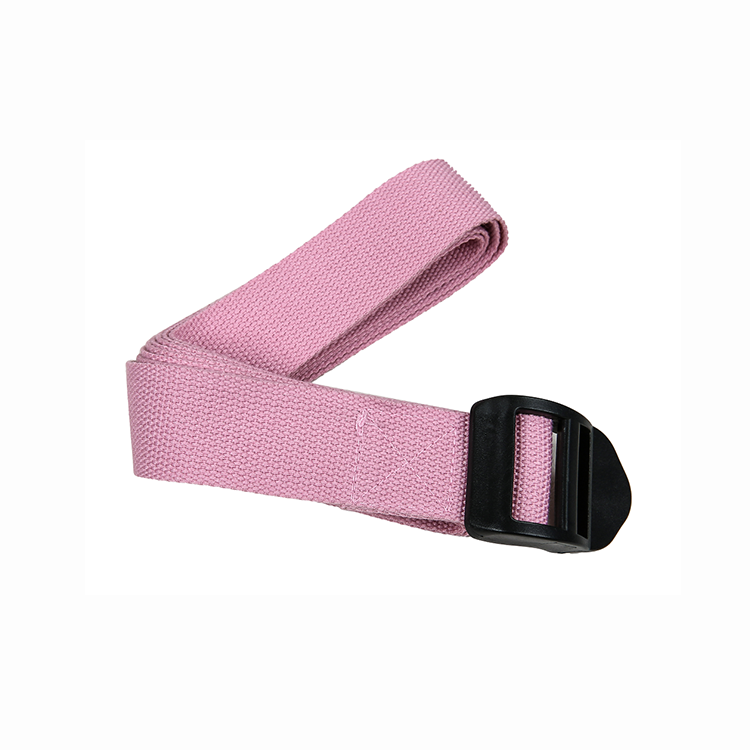 Factory Price For Yoga Mats Gaiam -
 Polyster-Cotton Colored Yoga Strap with Plastic or Metal Buckle. – NEH