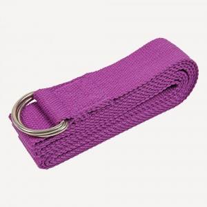 Cinturino Yoga colorato in poliestere-cotone