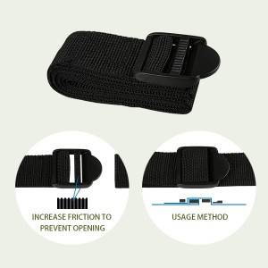 Therapeutic Lumbar Equipment, Acupressure Bump Plus, NBR Strap Protection for Spine, Relief for Back Pain, Sciatica, Scoliosis，Waist Massager
