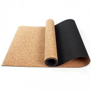 Cork Yoga Mat – Natural Sustainable Cork Resists Germs and Odor, Lightweight with Perfect Size and Thickness, Non Slip, Sweat-Resistant, Innovative Exercise Mat for Hot Yoga and Pilates