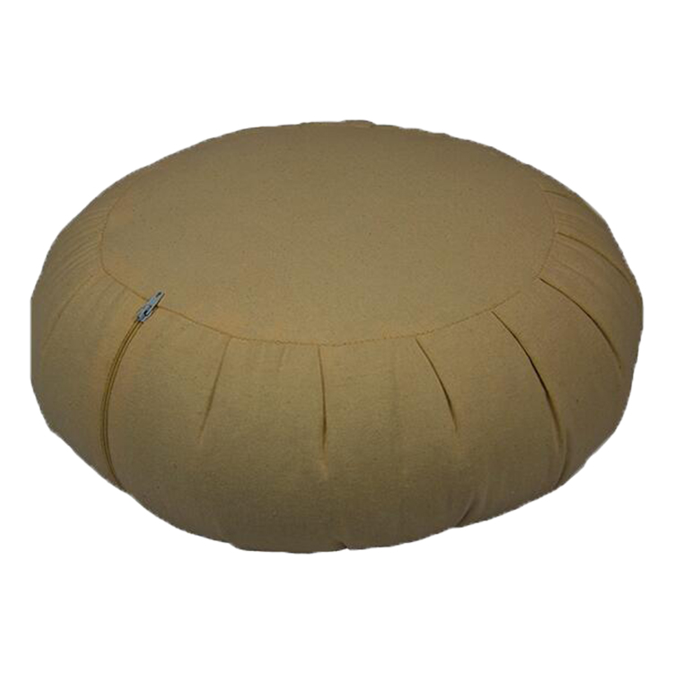 Manufactur standard Zen Meditation Koan -
 Round Meditation Pillow Filled with Buckwheat hulls with pleated sides – NEH