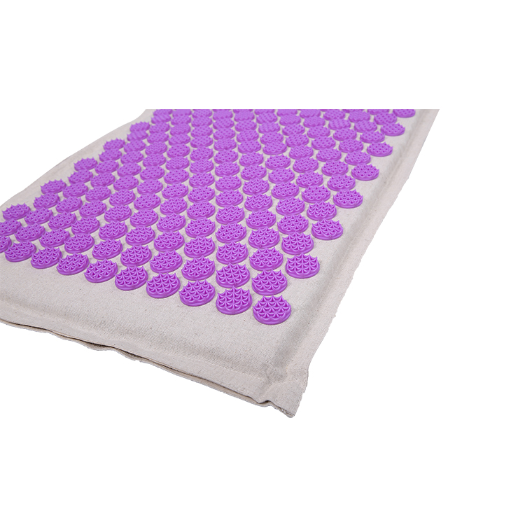 China 100% natural organic acupressure yoga mat custom mat back body ...