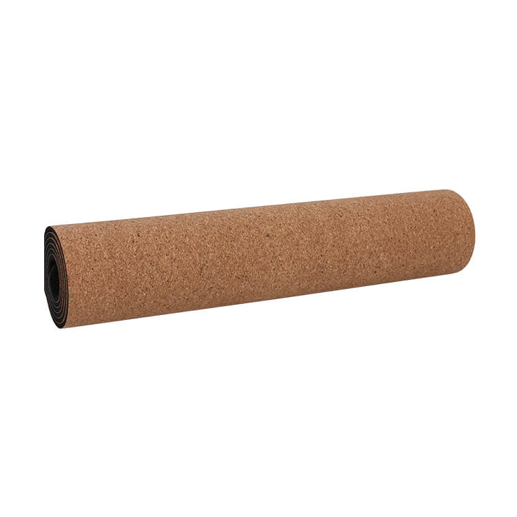 Low MOQ for Yoga Mats Pink -
 Non Slip Eco-friendly Natural Cork-Rubber Combo Yoga Mat Pilates Pad – NEH