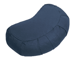 Crescent Meditation Cushion filled with Buckwhe...