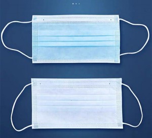 Good quality 3 layers disposable face masks with earloop