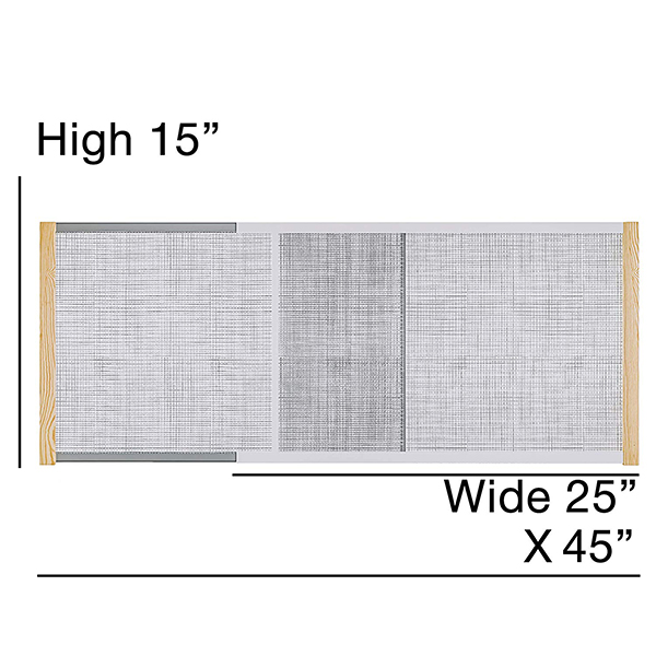 China Cheap price Plastic Material And Horizontal Opening Pattern Pvc Louver - wood sliding screen window – Crscreen