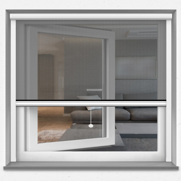 Manufactur standard Patio Net - PVC Fly Screen Window With Mosquito Net PVC Mosquito Proof Window Screen Mesh – Crscreen
