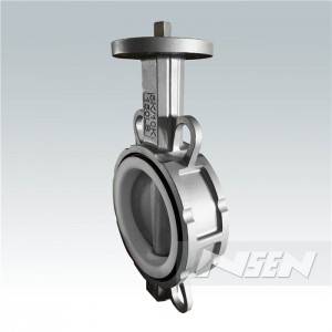 Stainless steel Resilient Butterfly Valve