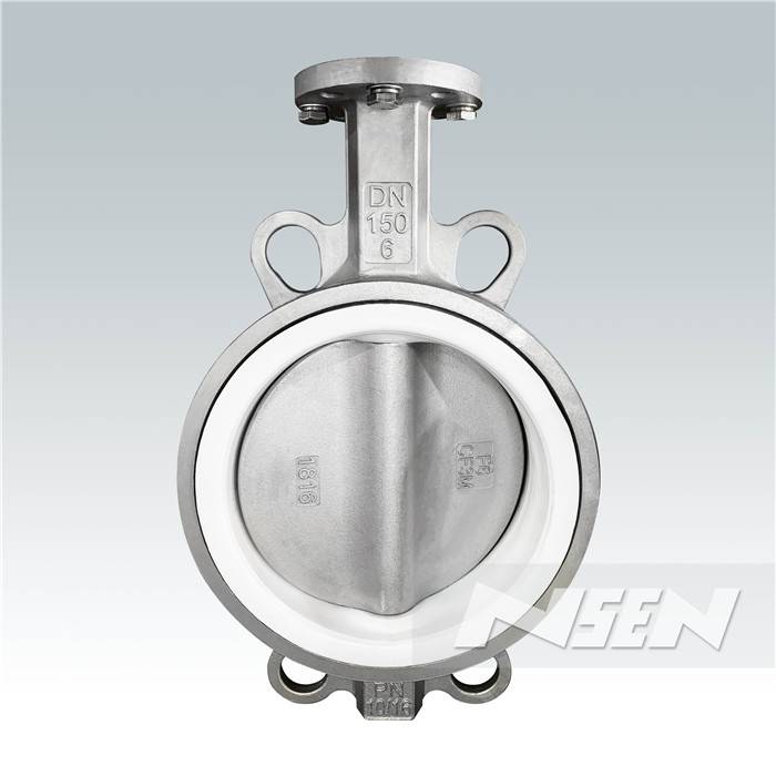 Competitive Price for Manual Gearbox Lug Type Butterfly Valves - Stainless steel Resilient Butterfly Valve – NSEN