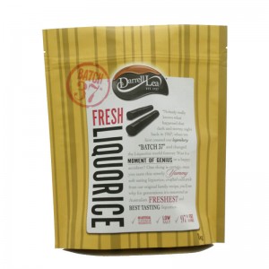 सूखे खाद्य पैकिंग के लिए आसान ज़िप के साथ रंगीन मुद्रित एल्यूमीनियम पन्नी पैकेजिंग बैग