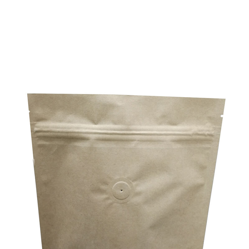 China One side opaque one side transparent packaging bag with easy 