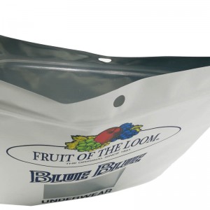 White craft paper dried fruit packing bags with window