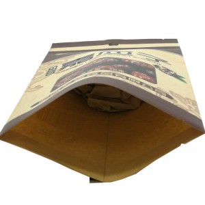 ECO friendly packaging kraft paper bags for nuts