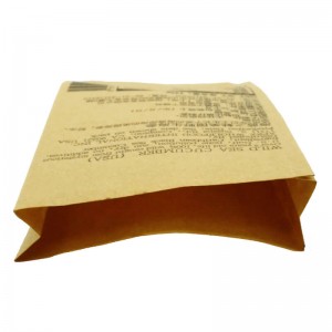 Biodegradable PLA packaging bags for health food with clean window