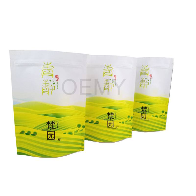 Leading Manufacturer for Cappuccino Bean Packaging Bags - Excellent quality Tea Leaves Plastic Packaging Triple-seal Pouch With Zipper – Oemy