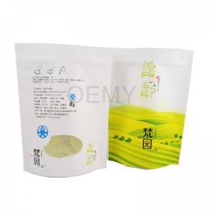 بسته بندی کیسه های کاغذ کرافت با مواد سازگار با محیط زیست برای بسته بندی برگ های چای
