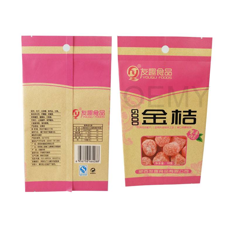 China factory of dried fruit packaging back sealed bags Featured Image