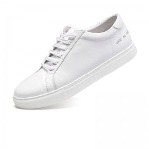 Sheepskin lining Lace Up Shoes for Both Women and Men size 35 to 46 white color