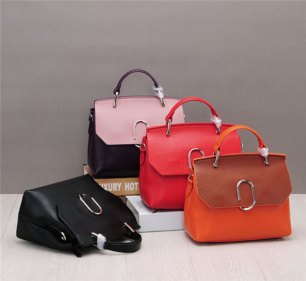 High Quality Cowhide Leather Bags Handbag Ladies Featured Image