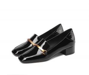 Black Patent Leather Dress Shoes For Women