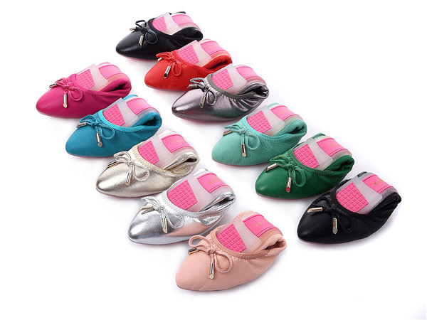 Famous Brand Designer Shoe Ladies Comfortable Pink Transparent Sole Shoes With Bow Featured Image