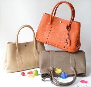 High Quality Designer Handbag Ladies Togo Leather Garden Party Bag