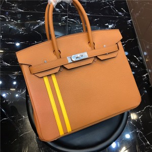 High Quality Tan Leather Bag Handbag For Lady 25cm 30cm From Bags Manufacturer