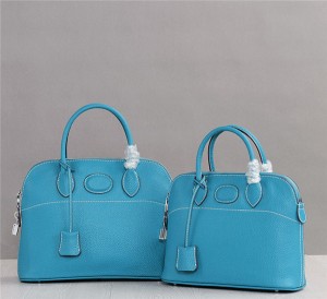 Jeans Blue Bags Handbags Fashion Tote Bag Pure Leather
