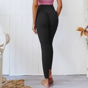 New peach hip fitness legging gym pant tight fitness pants sports butt lifting high waist leggings for women