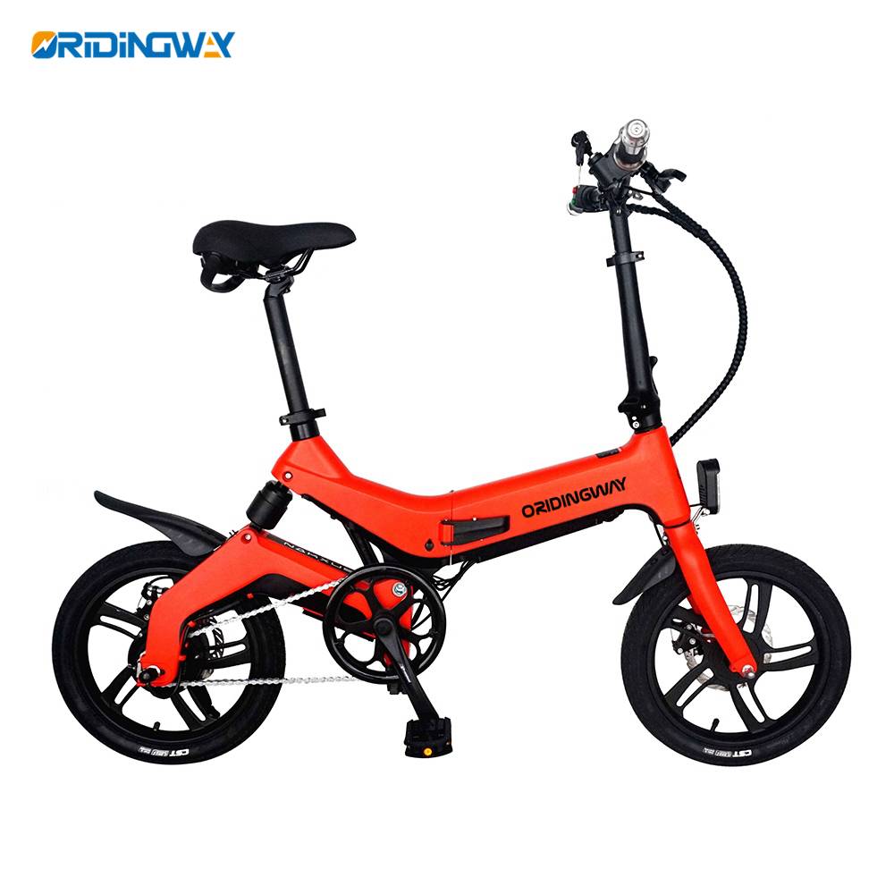 Electric folding power fat bike with removable battery
