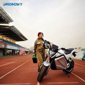 ORIDINGWAY 3000w Electric motorcycle chopper citycoco scooter