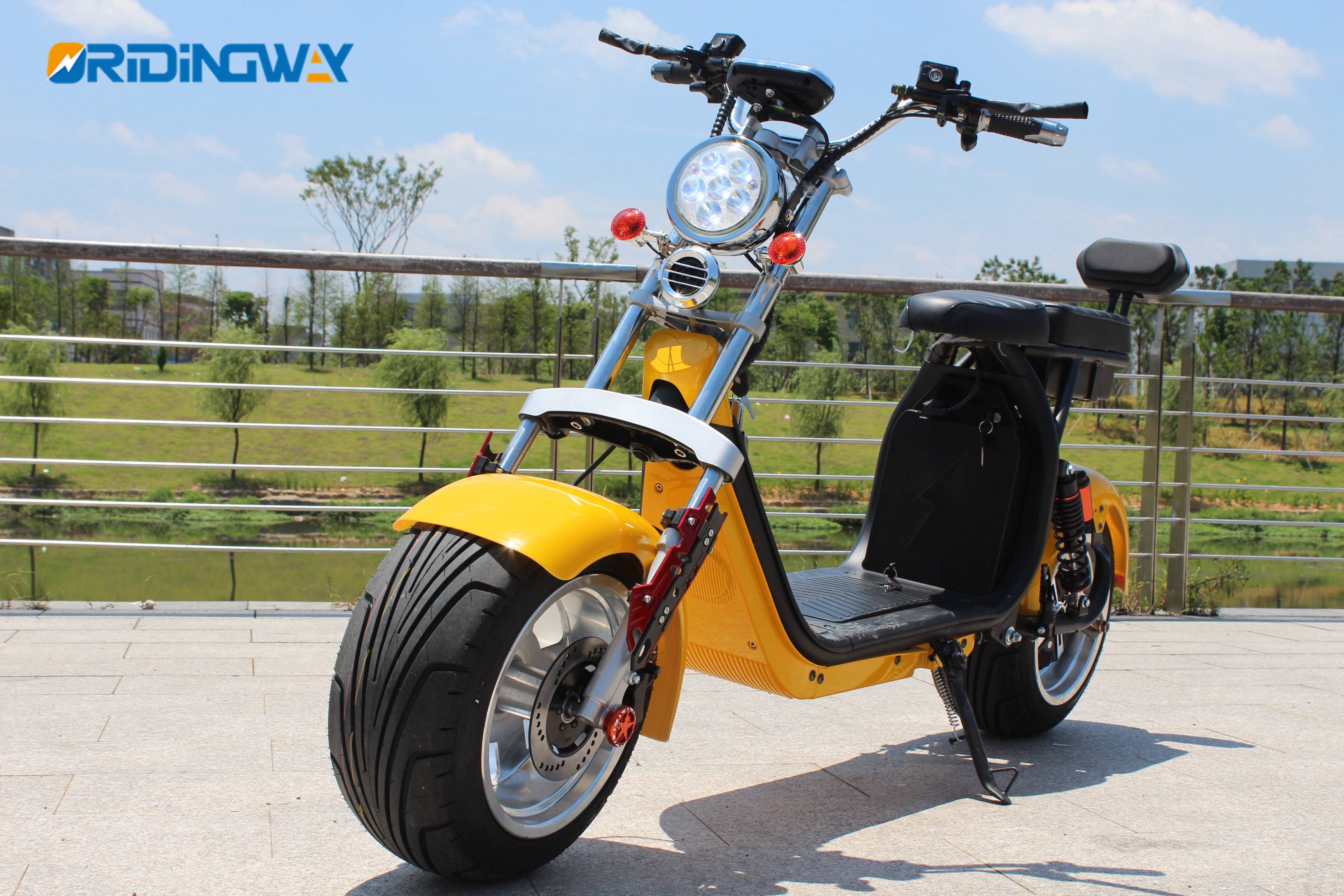 Harley electric scooter bike with big wheel motor ORIDINGWAY