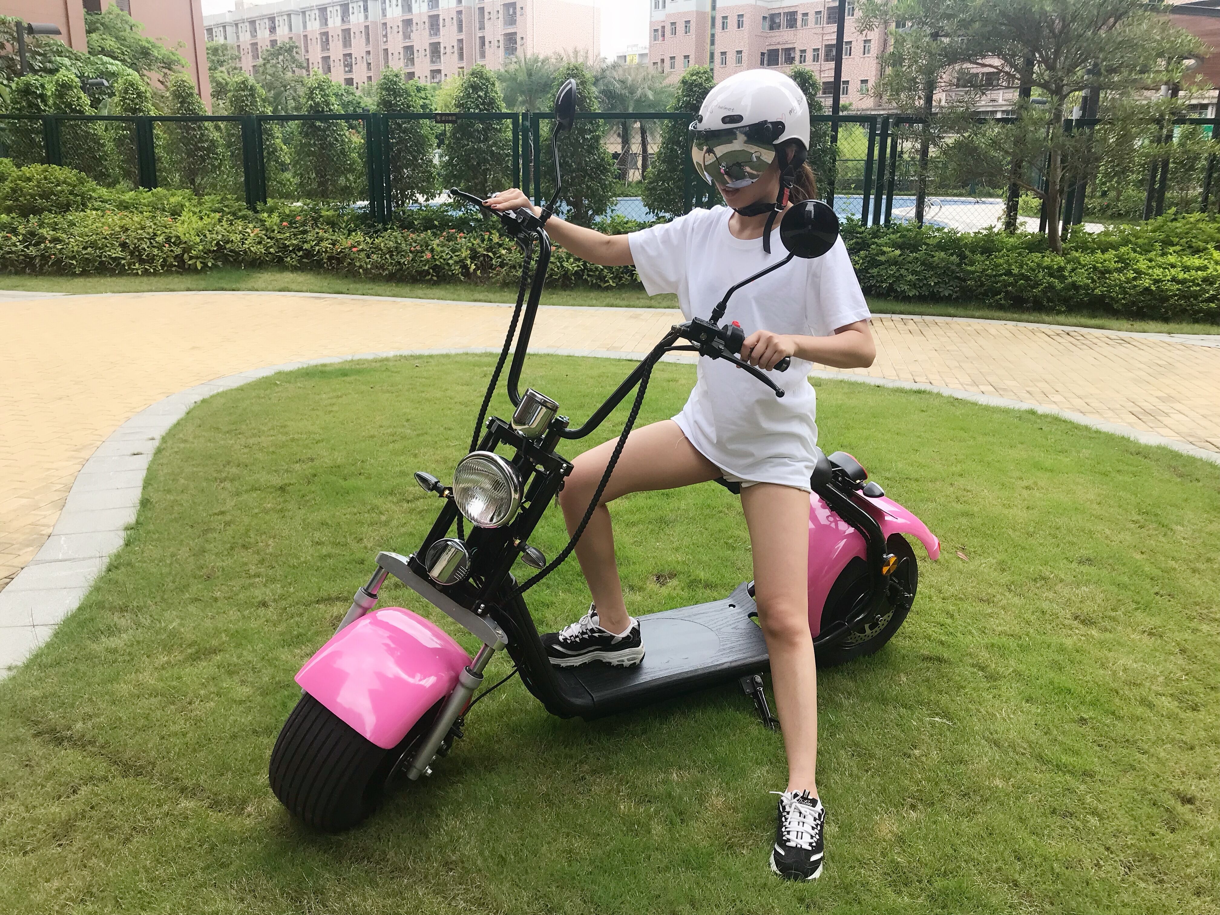 EEC approval big wheel citycoco electric scooter ORIDINGWAY