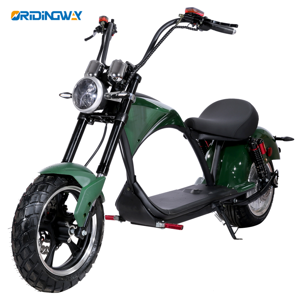 2000W harley citycoco electric mobility scooters with removable battery