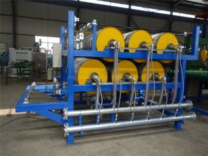 rubber rolls cooling machine